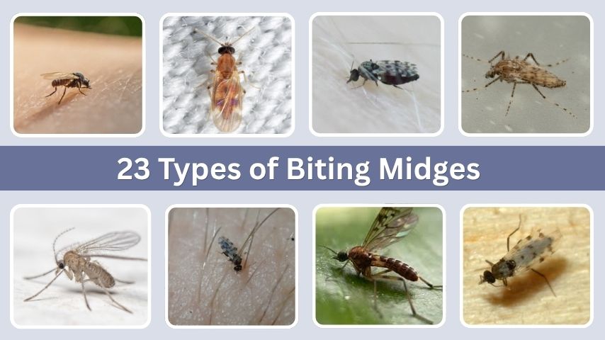 23 Types of Biting Midges: Identification, Pictures, and Lifecycle