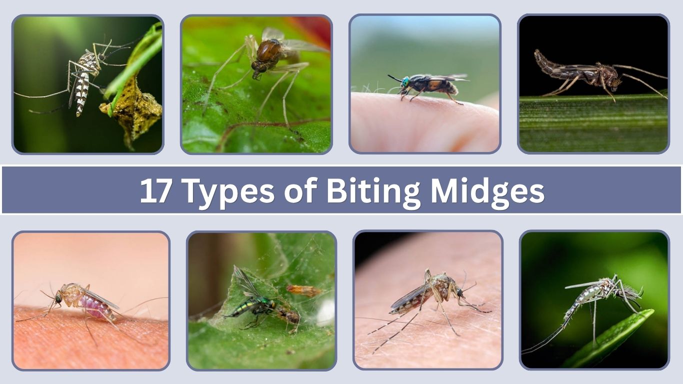 17 Types of Biting Midges: Identification with Pictures