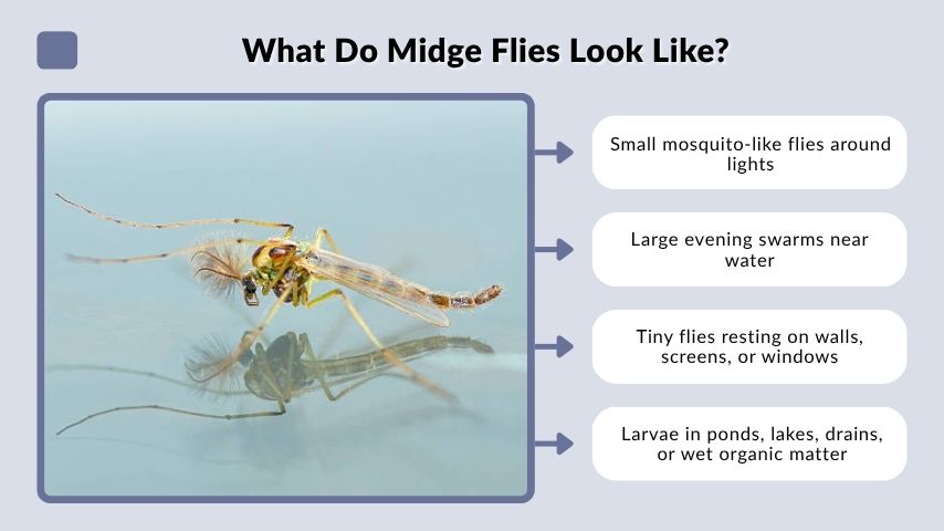 What Do Midge Flies Look Like?