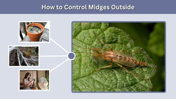 How to Control Midges Outside