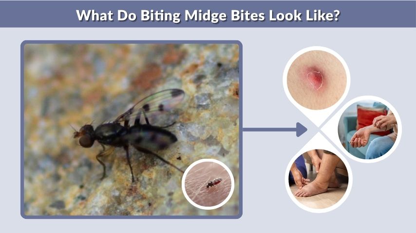 What Do Biting Midge Bites Look Like?