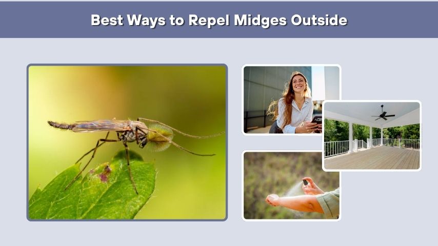 Best Ways to Repel Midges Outside