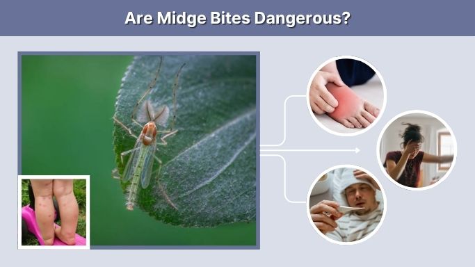 Are Midge Bites Dangerous?