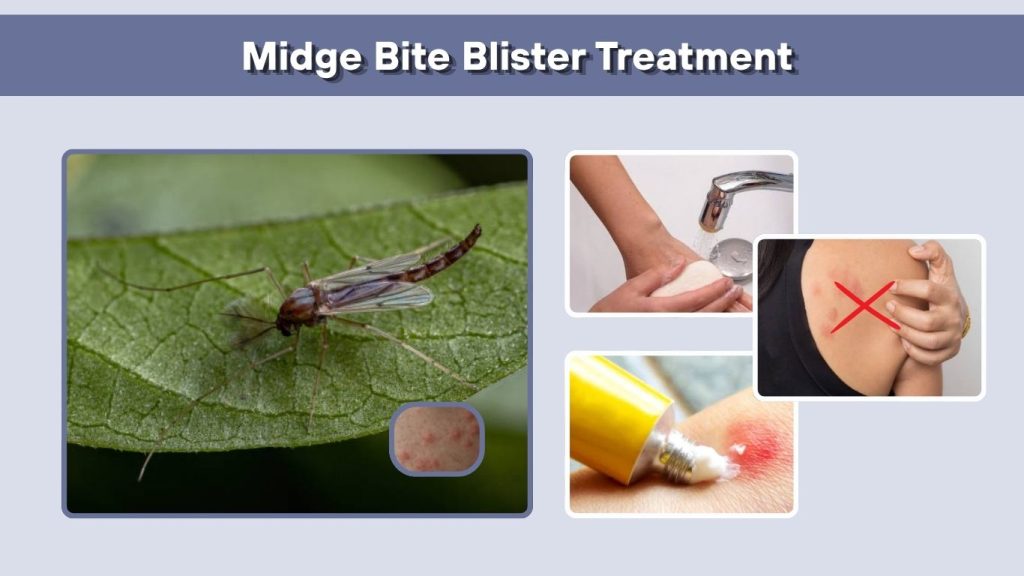 Midge Bite Blister Treatment