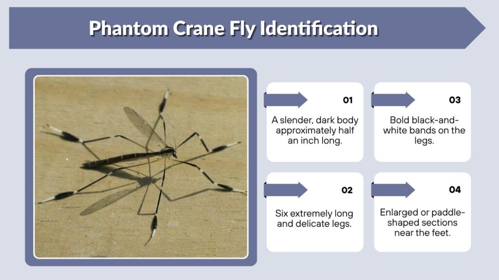 Phantom Crane Fly Identification