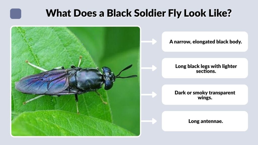What Does a Black Soldier Fly Look Like?