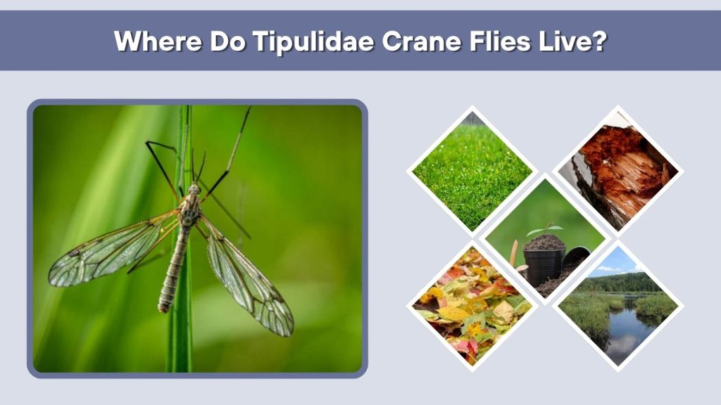 Where Do Tipulidae Crane Flies Live?