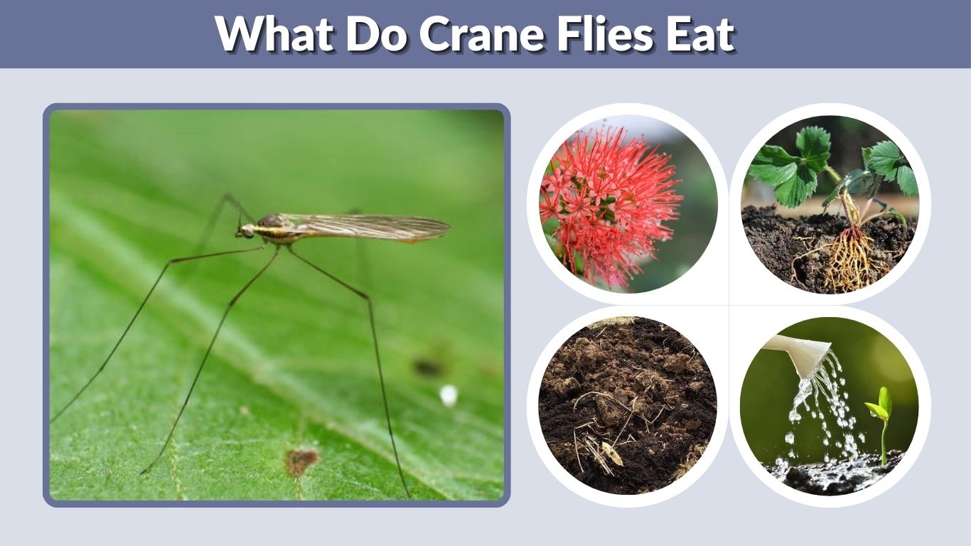 What Do Crane Flies Eat? Adult and Larvae Diet Guide