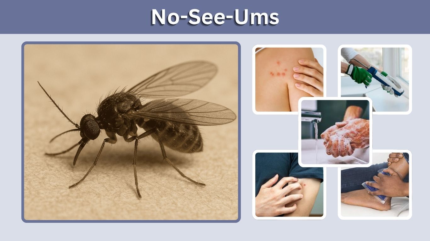 No-See-Ums: Bites, Treatment, Repellent and Control