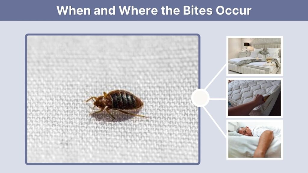 When and Where the Bites Occur