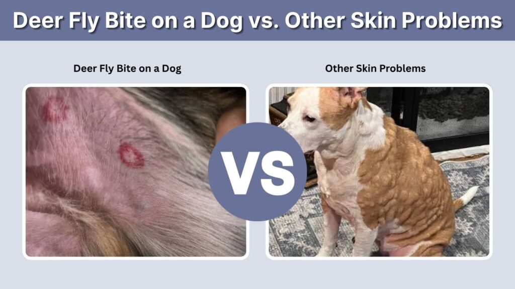 Deer Fly Bite on a Dog vs. Other Skin Problems