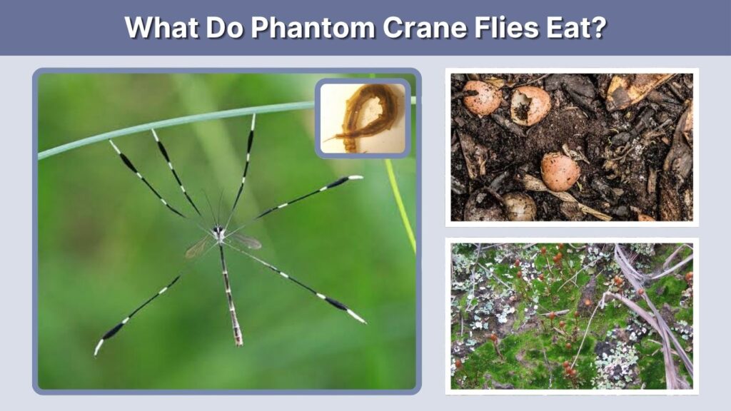 What Do Phantom Crane Flies Eat?