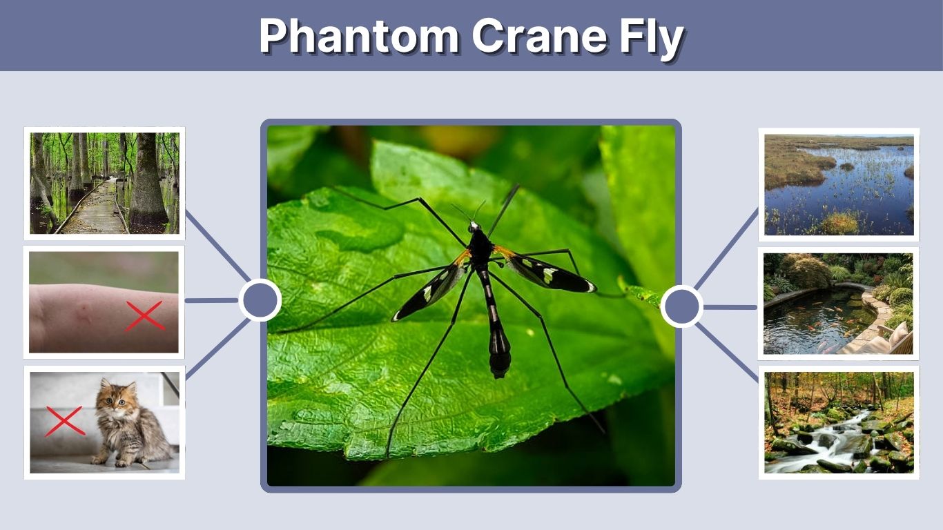 Phantom Crane Fly: Identification, Habitat, and Facts