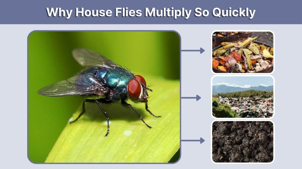 Why House Flies Multiply So Quickly