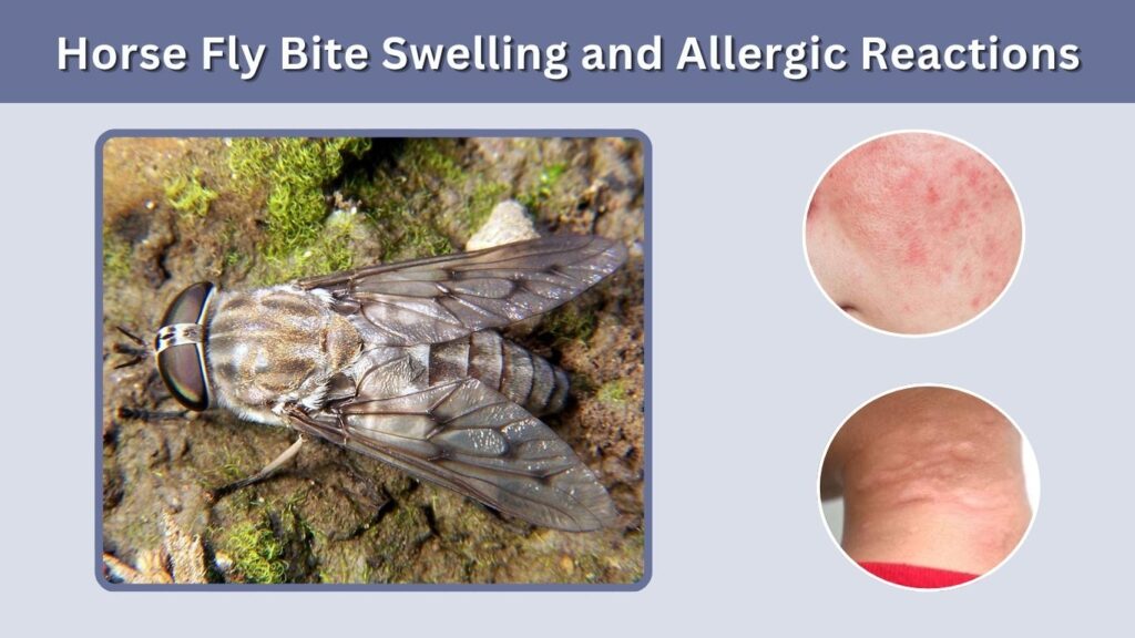 Horse Fly Bite Swelling and Allergic Reactions