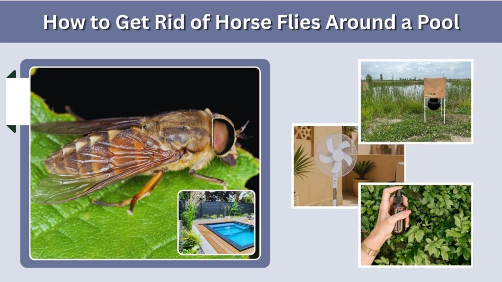 How to Get Rid of Horse Flies Around a Pool