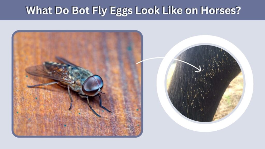 What Do Bot Fly Eggs Look Like on Horses?