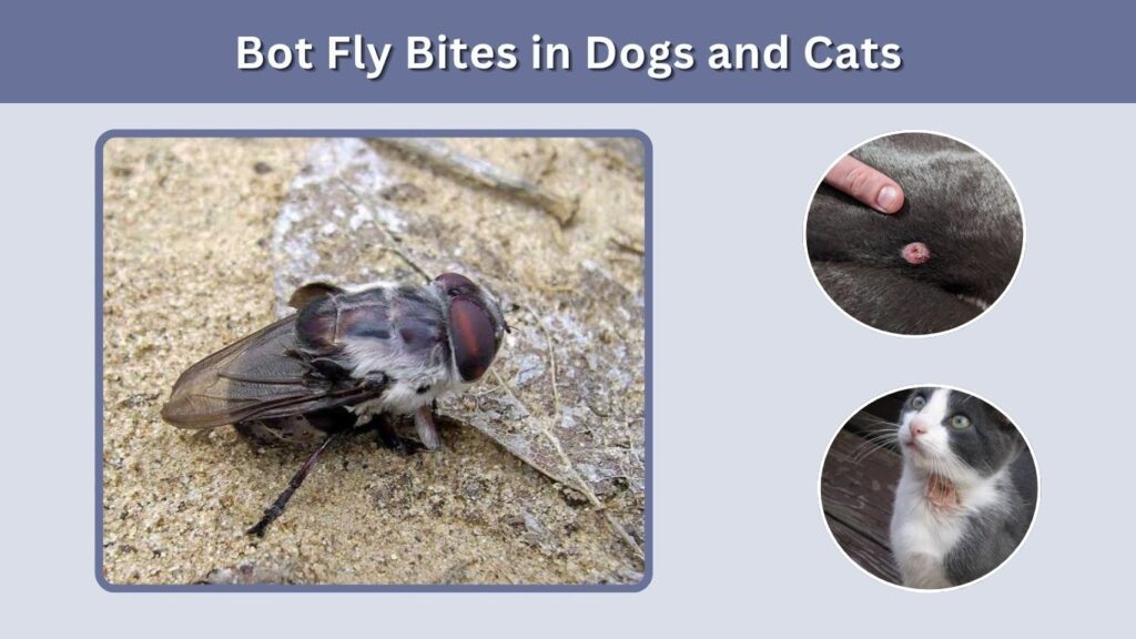 Bot Fly Bites in Dogs and Cats